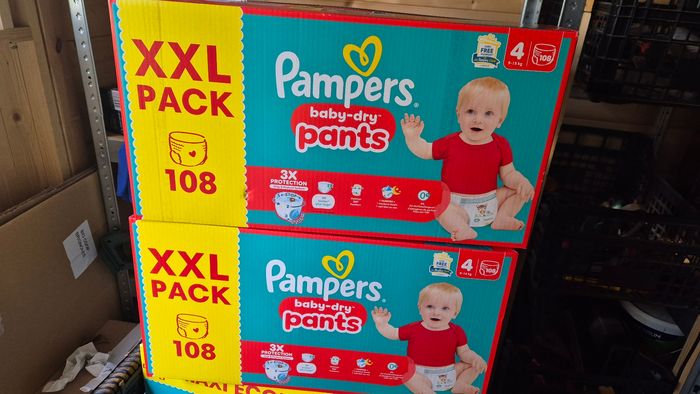 2 cartons xxl pampers pants taille 4