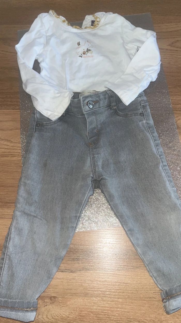 Ensemble bodie SGM + jean Zara