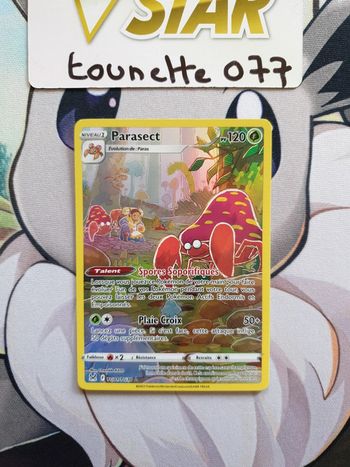 Carte pokémon Parasect TG01