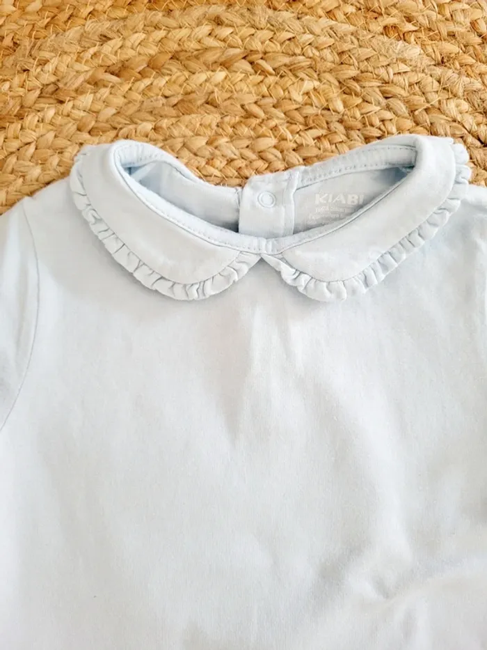 T-shirt Col Kiabi 24 mois - photo numéro 3