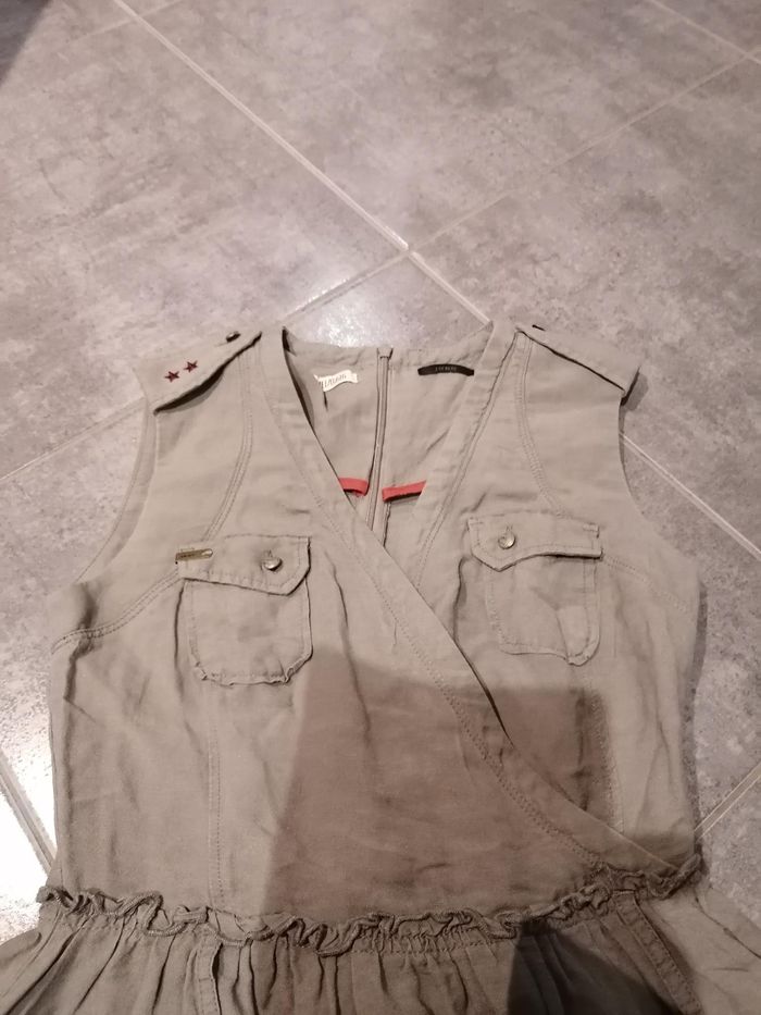 Robe IKKS kaki 34 - photo numéro 2