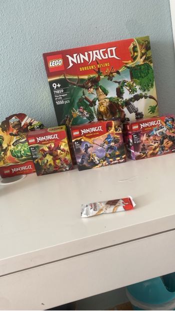  boites vides de lego ninjago 