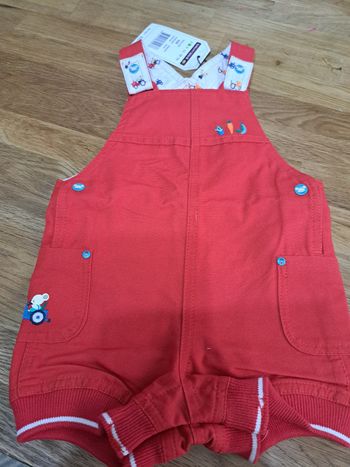 Salopette été bébé garçon 6 mois