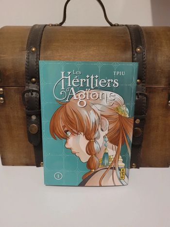 Manga Les Héritiers d'Agïone tome 1 édition limitée bulles de salon