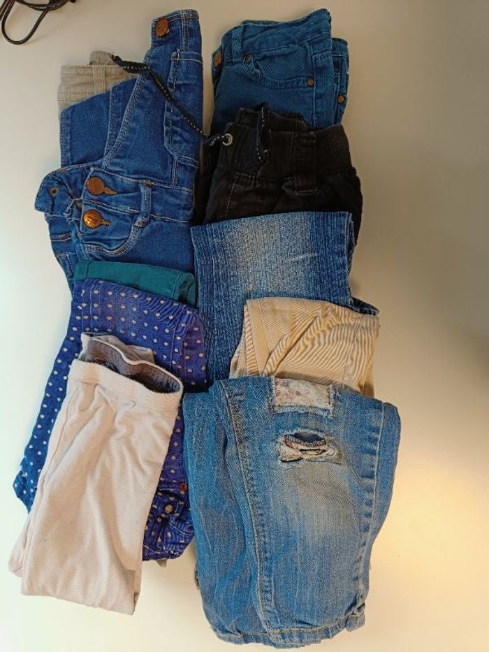 Lot 10 pantalons 3 ans