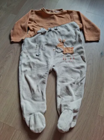 Pyjama velours 18 mois