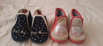 Lot chaussons 20