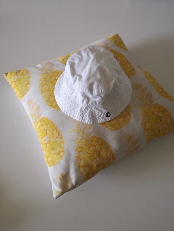 Bob petot bateau blanc 12 /18mois 49 cm