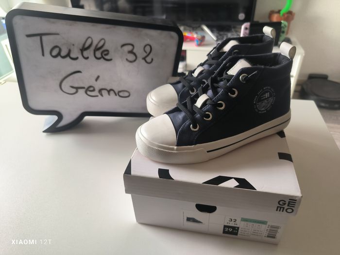 Sneakers Gémo bleu marine