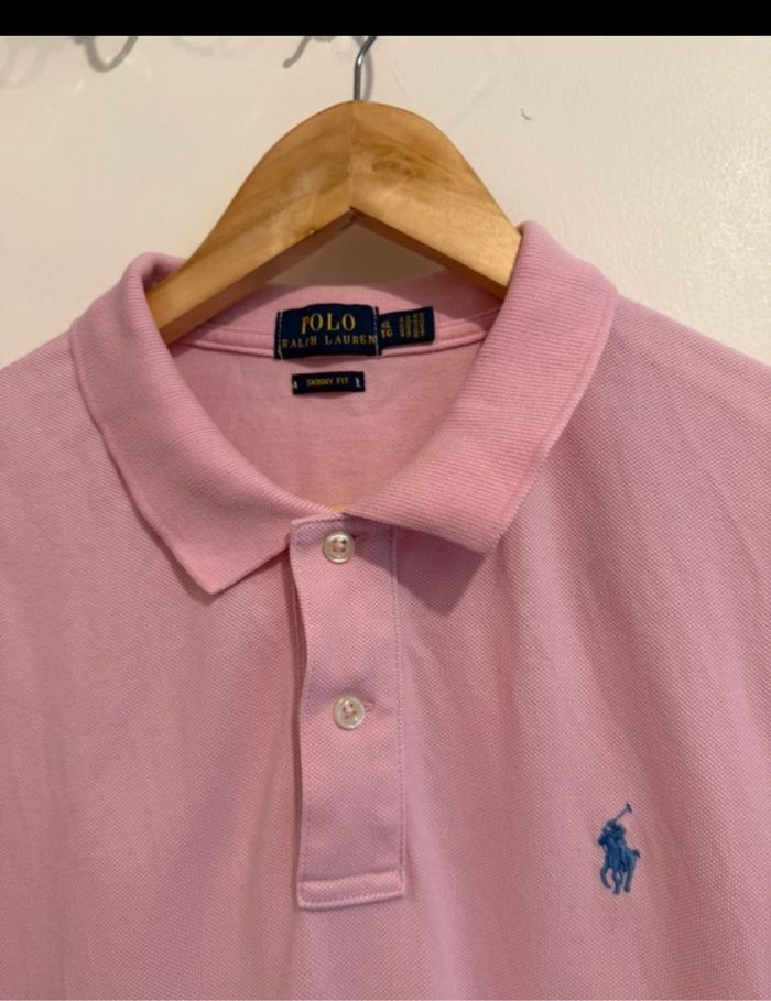 Polo Ralph lauren homme rose  XL - photo numéro 2