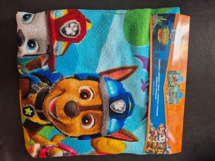 Poncho paw patrol - photo numéro 2