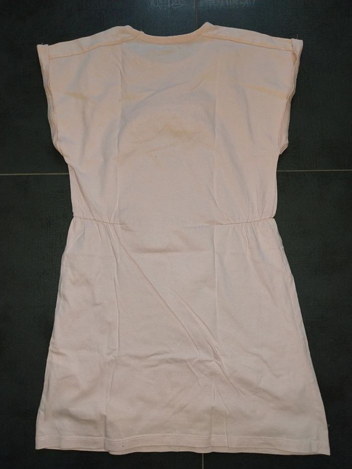 Robe souple lapin à pompons 10 ans rose - photo numéro 3