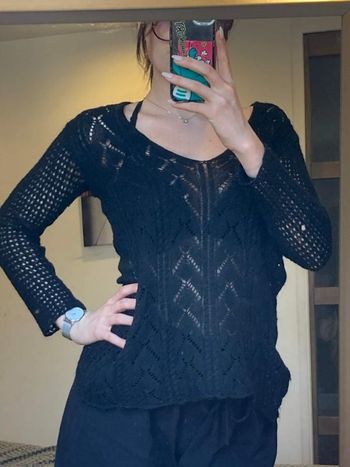 Pull zara maille ajourée taille S