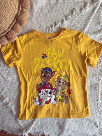 Tee-shirts pat patrouille paw patrol neuf 116