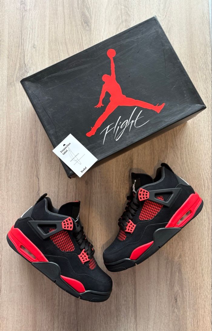 Jordan 4 red thunder