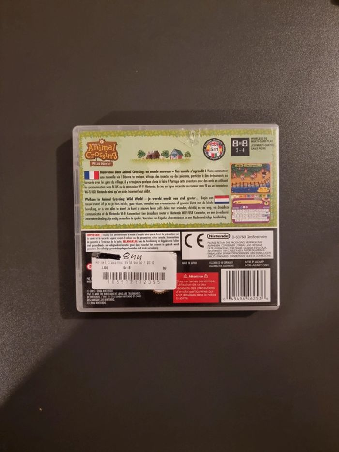 Animal crossing wild world ds - photo numéro 2
