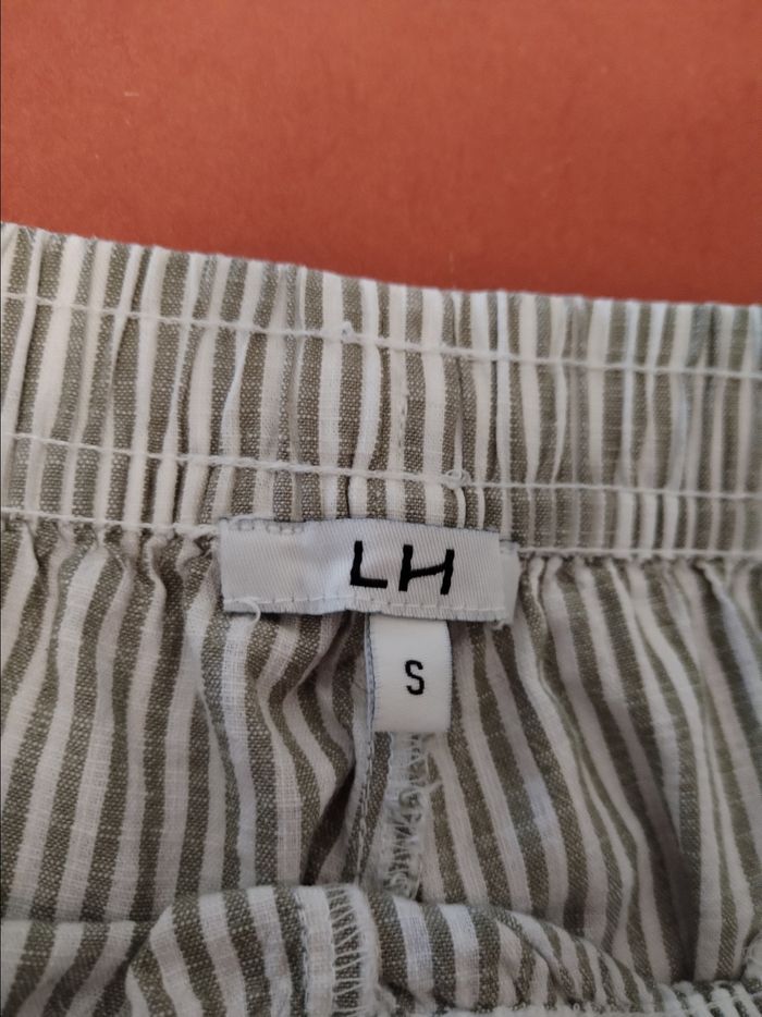 Pantalon rayé, très bon état - photo numéro 3