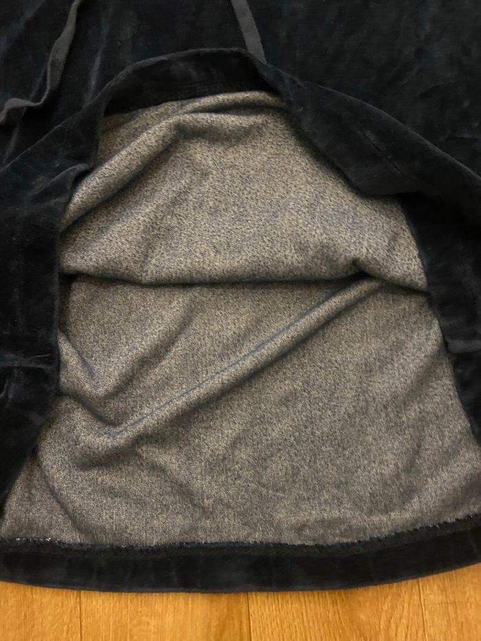 Sweat-shirt velours marine femme L/XL - photo numéro 9