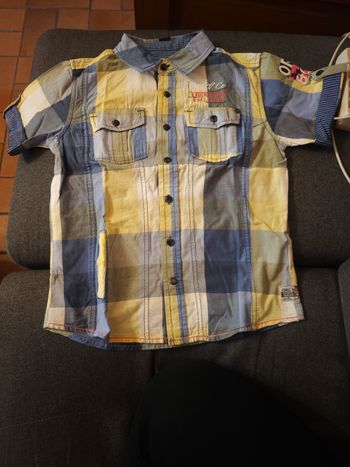 Chemise manche courte taille 10 ans