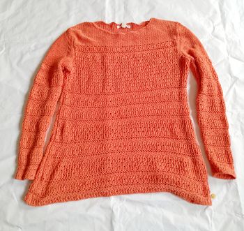 Pull en maille Femme orange Esprit taille M en coton