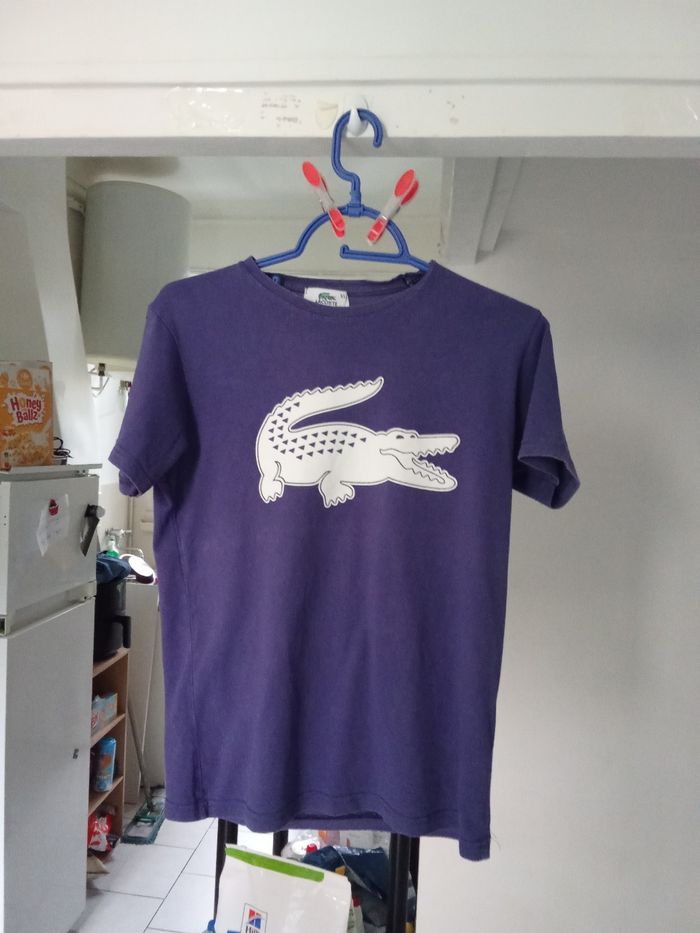 T-shirt Lacoste femme taille XS - photo numéro 3