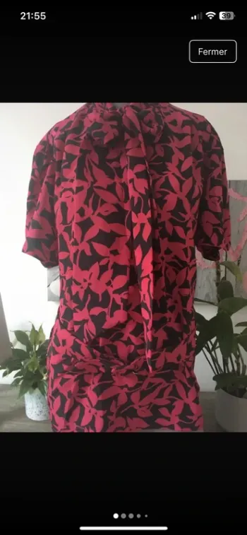 Vintage 🍭Magnifique blouse sophistiquée en 42 de chez Weinberg Paris excellent état