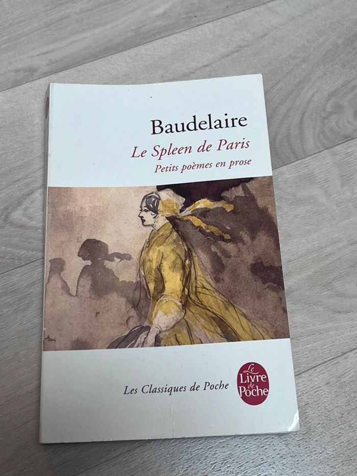 Livre Le Spleen de Paris Baudelaire