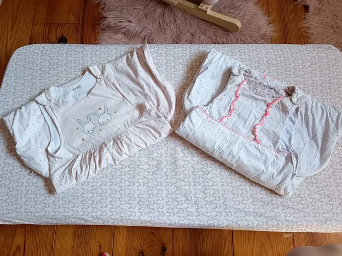 Lot drap housse + 2 turbulettes Vertbaudet - photo numéro 2