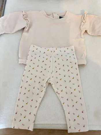 Ensemble bébé fille taille 9mois