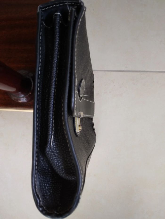 Sac à main cuir noir - photo numéro 7