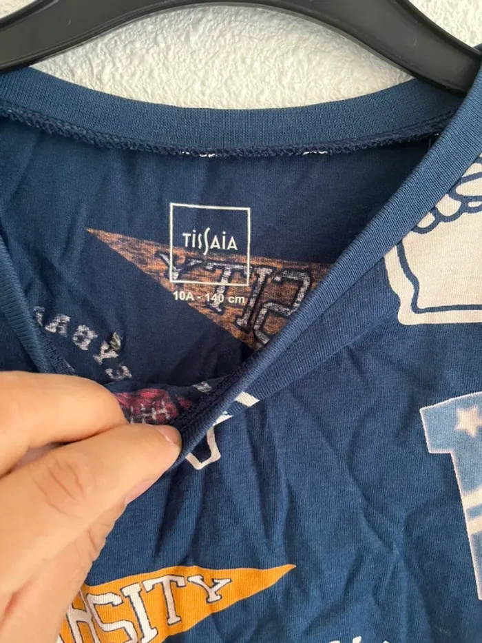 T-shirt pull taille 10 ans Tisaia💫 - photo numéro 3