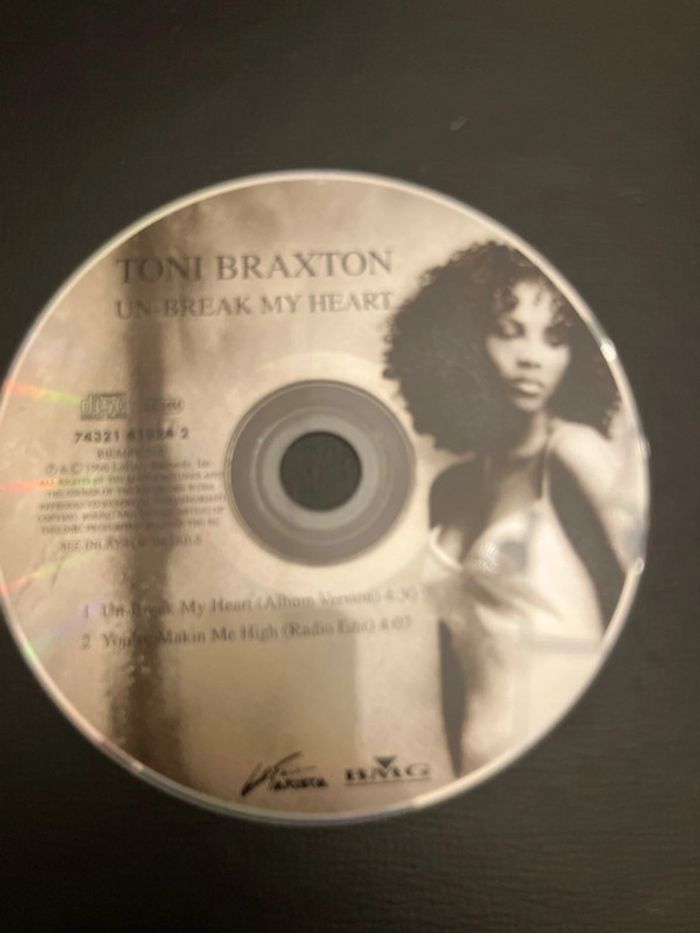 CD. Toni Braxton. Un-Break my Heart. - photo numéro 3