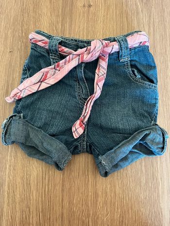 Short en jean fille 6 mois