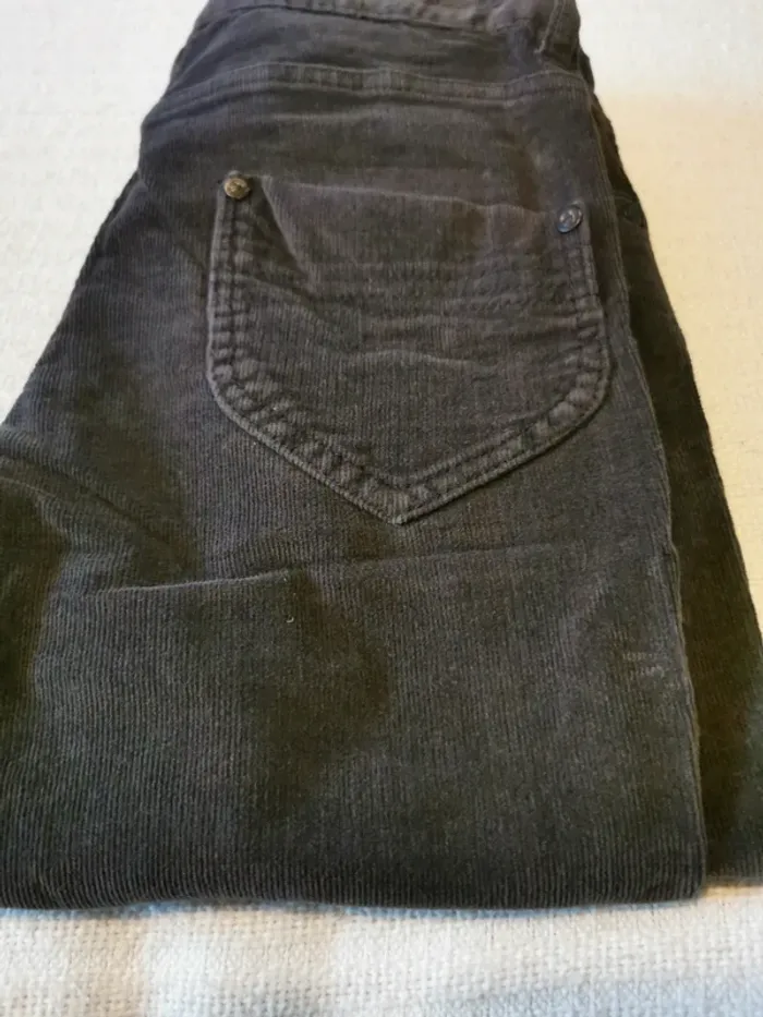 Pantalon effet velour - photo numéro 5