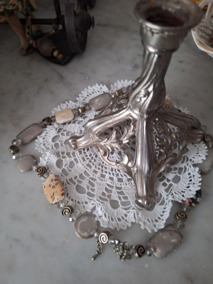 Collier vintage shabby - photo numéro 11
