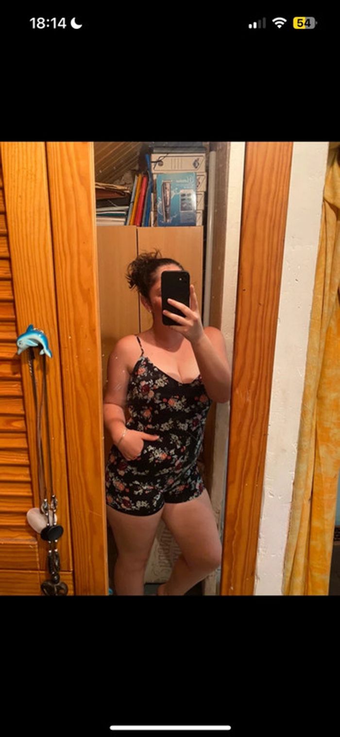 Combi short à fleur - photo numéro 5