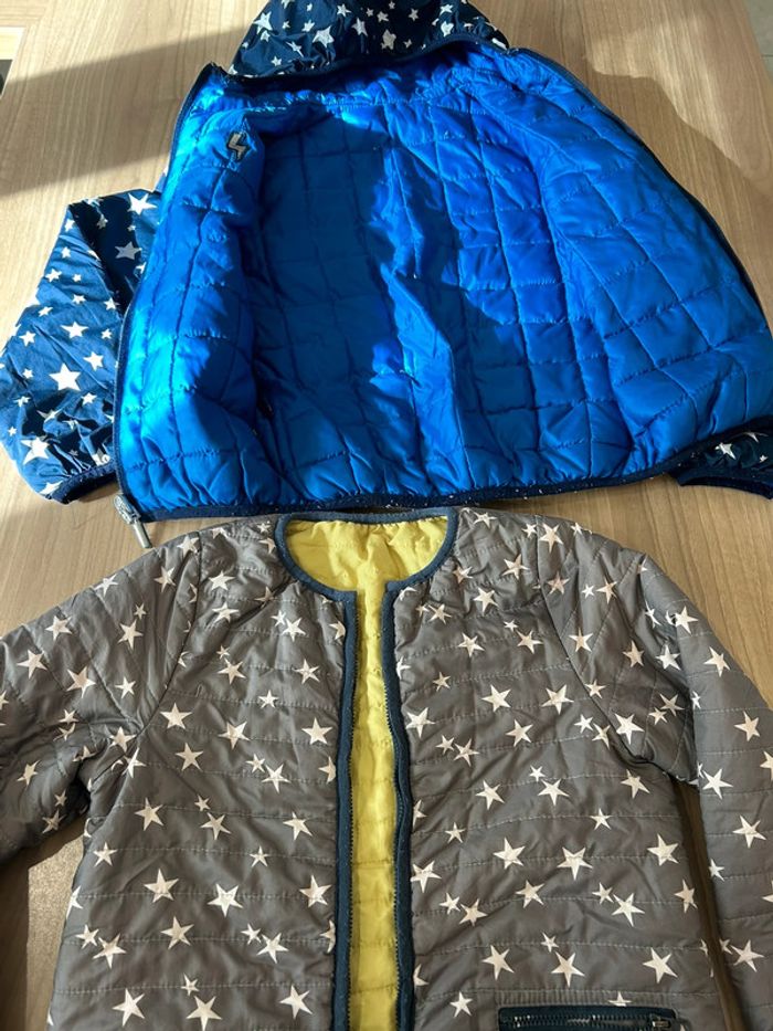 Lot de 2 manteaux à étoiles 6 ans - photo numéro 12