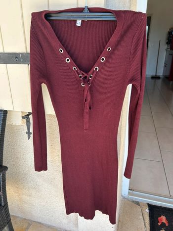 Robe bordeaux