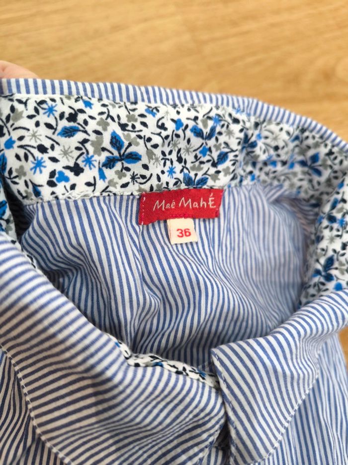 Chemise taille 36 neuve Maé Mahé - photo numéro 6