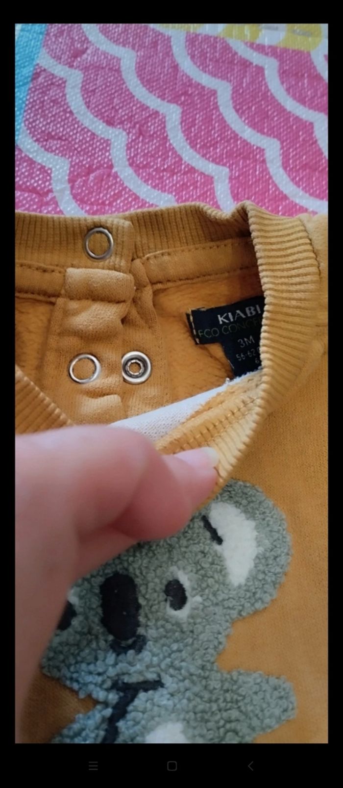 Sweat bébé garçon 3 mois