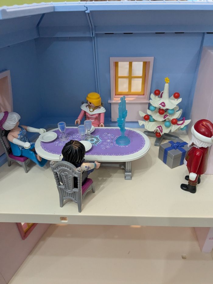 Salle à manger playmobil