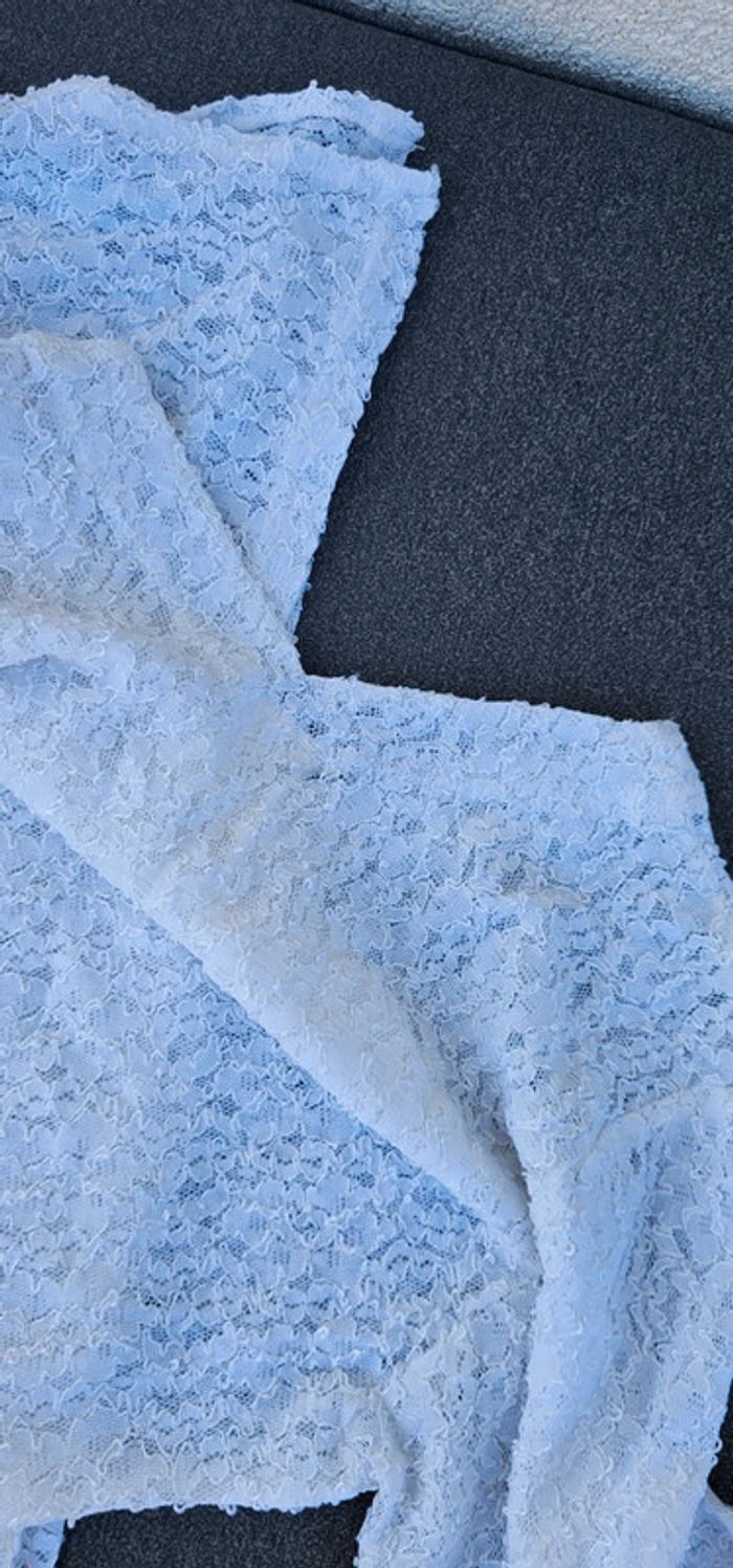 Tunique dentelle blanche 42/44 - photo numéro 3