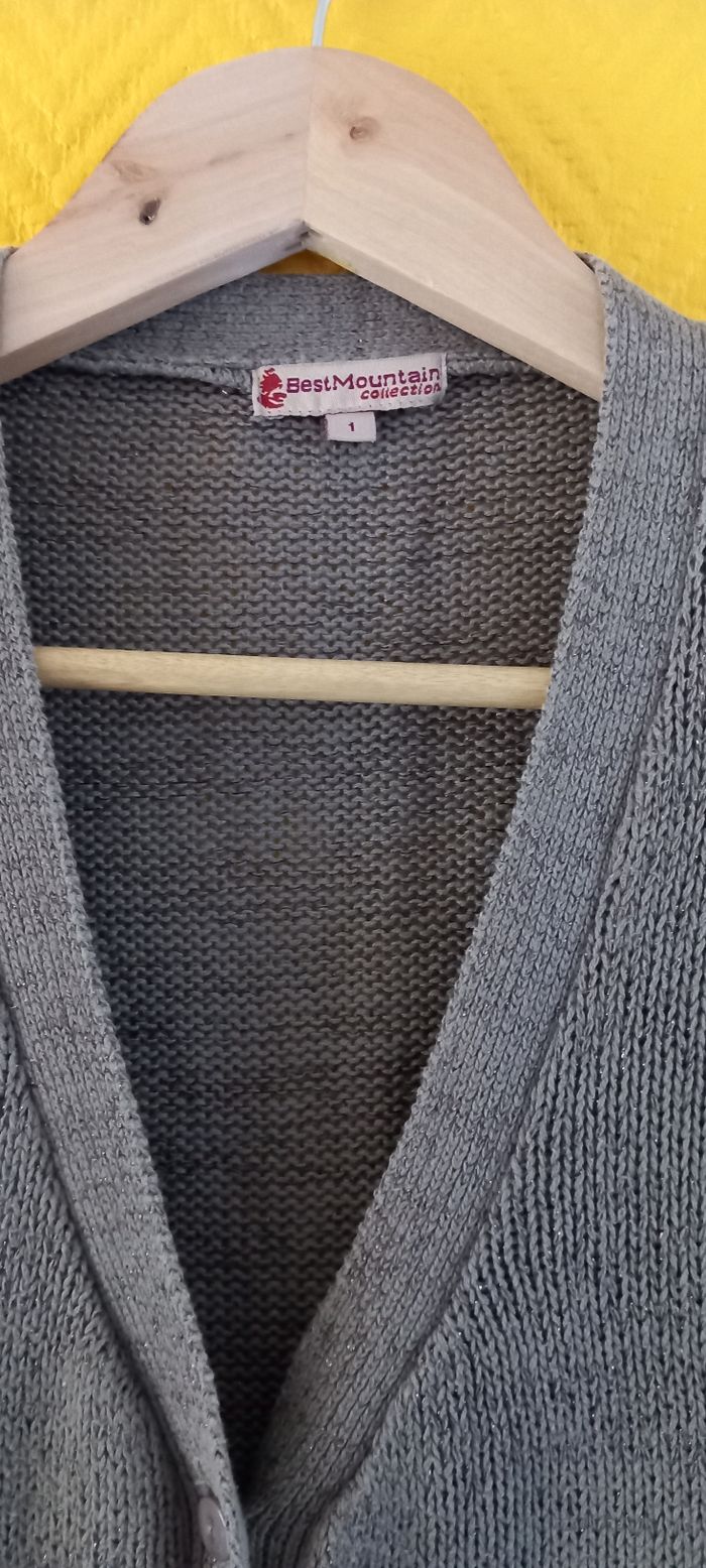 Gilet effet pailleté - photo numéro 2