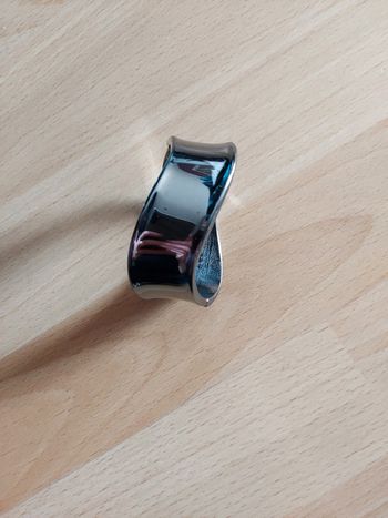 Bracelet argenté/noir