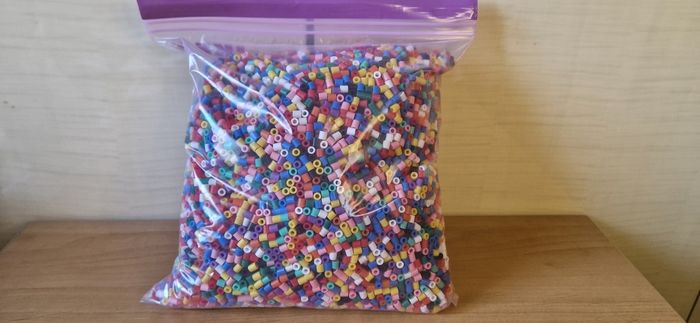 Lot 1 perles à repasser 1 kg - photo numéro 2