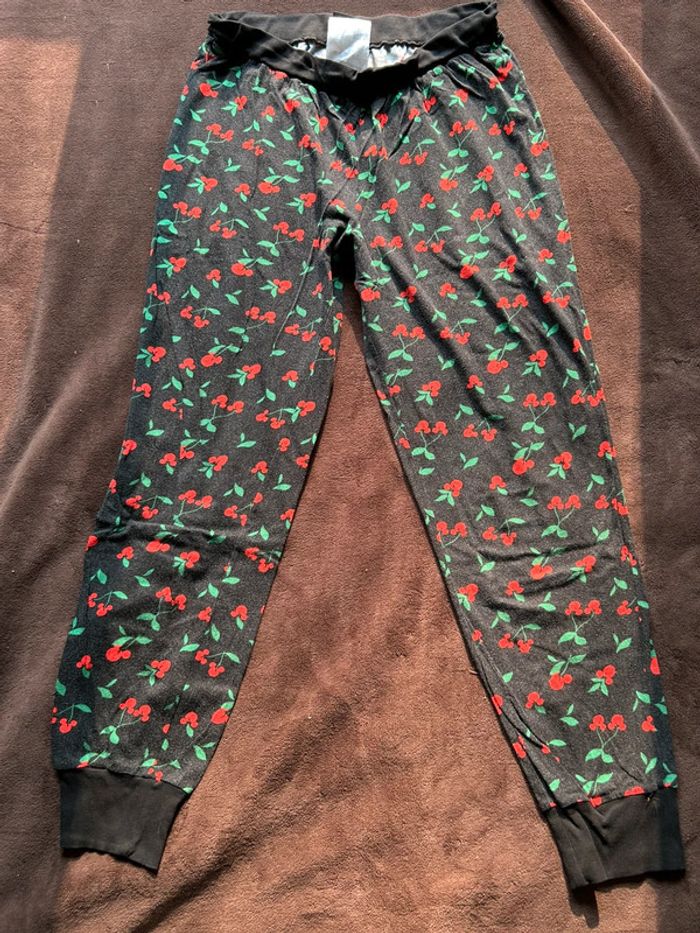 Pantalon pyjama disney cerises taille L