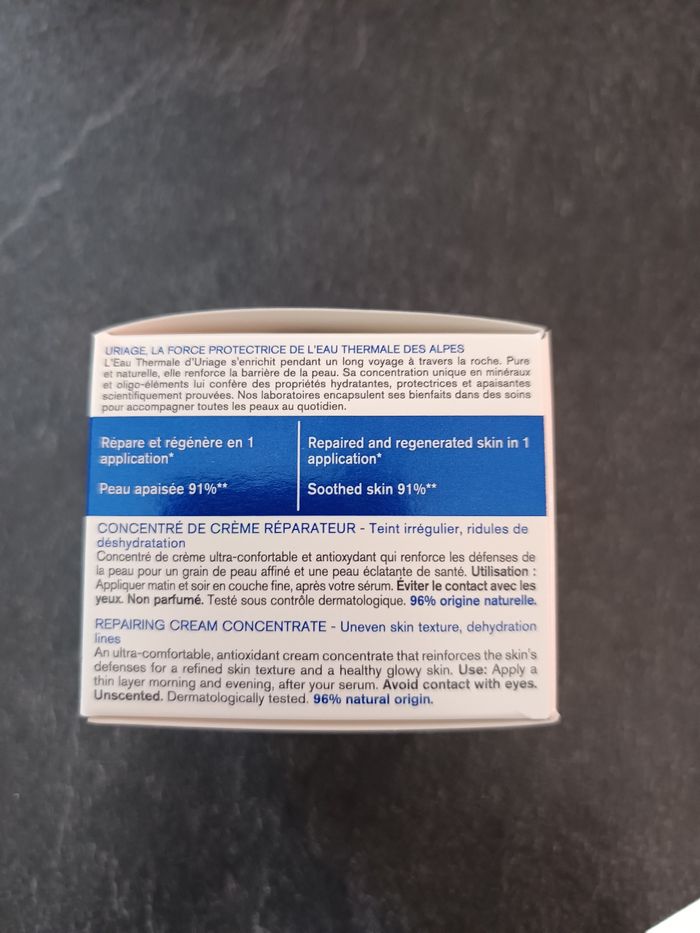 crème réparateur concentré uriage cica daily. - photo numéro 3