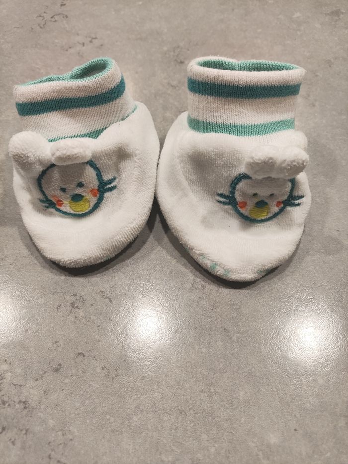 À vendre : Lot de 2 paires de chaussures bébé Orchestra – Taille naissance 16 - photo numéro 4
