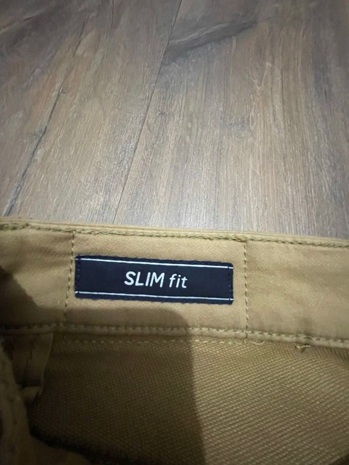 Jean beige femme - photo numéro 4