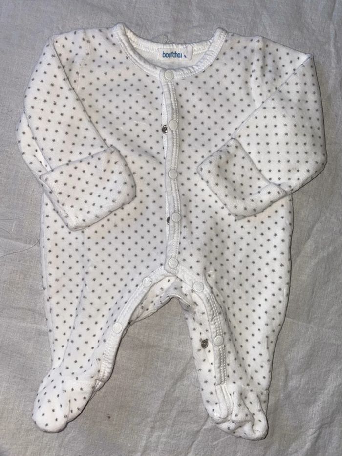 Pyjama velour Bout’chou Taille 00